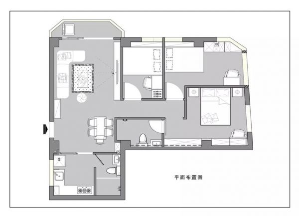 将空间、人及物进行合理精致的组合