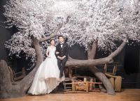 160穿齐地婚纱还是拖尾 如何根据身材挑选婚纱