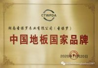 圣保罗荣获中国地板国家品牌 合作签约林科大