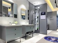 鲸致设计 浪鲸卫浴包头居然之家店设计赏析