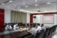 小榄镇薛镇长一行莅临樱花智能锁参观指导