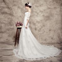 农村结婚婚纱买拖尾还是齐地 新娘如何选择自己的婚纱