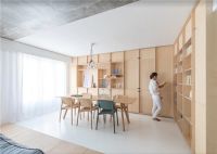 现代系原木公寓，童话般的素色世界