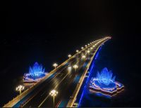 雷士照明案例品鉴 | 兴化市长安北路的灯光画卷