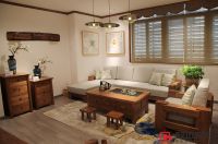 致远老榆木家具|于客厅之中，寻觅生活的况味