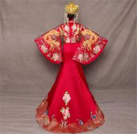 胖人穿哪种秀禾服好看 秀禾服一定要配红色鞋子吗