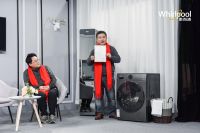 惠而浦总裁携重百电器董事长化身“圣诞福利官”，解锁“健康家”圣诞盲盒