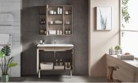 卡丽卫浴丨欧森浴室家具适配百变风格