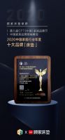 家居行业 “奥斯卡”盛典，顾家床垫荣膺“2020中国家居行业年度十大品牌（床垫）”