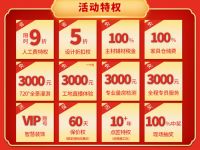 百姓装潢“2021家装年度盛典” 人工9折等12项年度VIP特权盛大开启