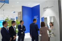 西安大明宫实业集团任总一行莅临·佛山意美家安华卫浴参观指导