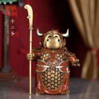 牛年装饰品走俏年货市场 创意开运摆件最吸睛