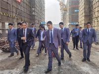 荣耀封顶 启幕未来丨百能橱柜智能研发生产基地封顶大吉！