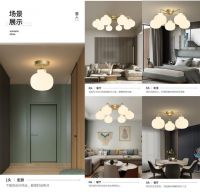 白玉磨砂，无二造型，宜美雪人系列吸顶吊灯上市