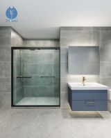 淋浴房公司告诉你淋浴房玻璃是如何固定的