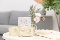 全棉时代X丁香医生联名推出首款纱布卫生巾 安心贴肤，隐身呵护