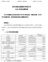 三日内 浙江美大、兔宝宝、东方雨虹、老板电器连发业绩公告