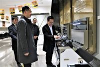 华美立家副总裁熊伟一行到访雅士林集成灶并签署战略合作协议