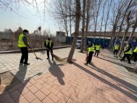 “学雷锋日”筑港志愿者走进淄博社区倡导低碳生活