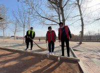 “学雷锋日”筑港志愿者走进淄博社区倡导低碳生活