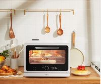 米博新品蒸烤炸一体机“小魔盒”亮相汪涵直播间，绽放美食惊喜