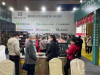 家博会热力开幕，重庆德澳森全铝家具展台现场火爆
