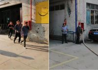 融润展柜开展消防安全演练活动，防患于未“燃”