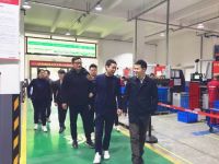 绍兴市留学生联谊会一行莅临佳歌集成灶参观指导
