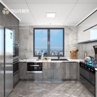 原来现在厨房都流行这么装了