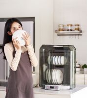餐具深层消毒烘干，梅雨天舌尖安全卫士韩加消毒柜