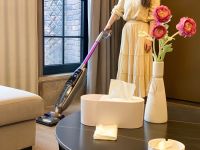 定点喷洗多功能，吉米速干洗地机打造舒适温馨的家居生活