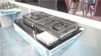 AI智灶，AI上厨房！火王智能集成灶炫酷亮相2021KBC厨卫展