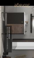 惠达“半月”系列浴室柜,以自然之美,呈现非凡之境