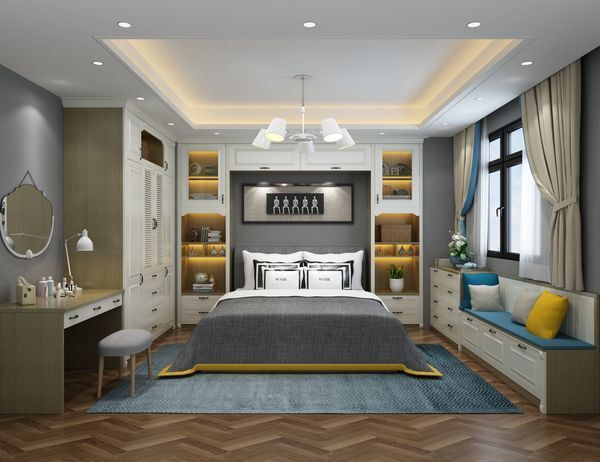 【储物柜+衣柜】