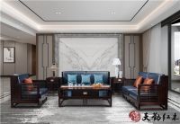 条纹乌木新中式：水墨诗意，勾勒东方至美空间！