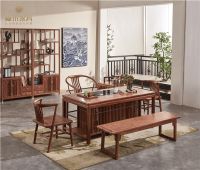 刺猬紫檀新中式家具 选择森木家具