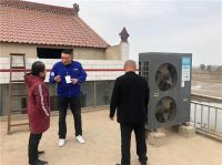 用户实地探访:使用四季沐歌空气能比燃煤省一半