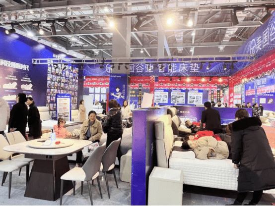 谷驰智能床垫南昌家博会完美收官