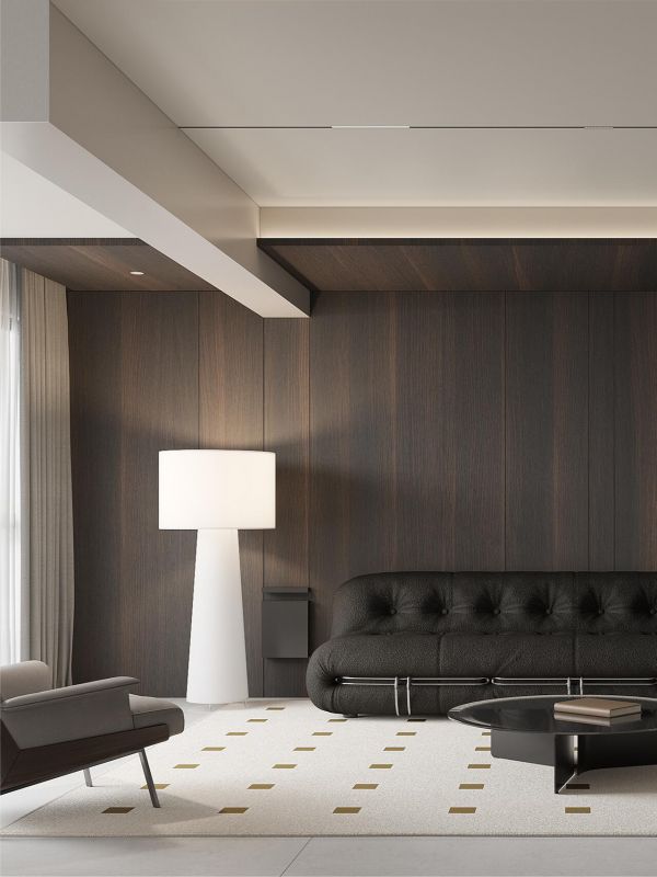 成都装修设计｜270平意式极简风，充满了简约与优雅的气息