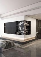 成都装修设计｜180平意式极简风，整体设计简约而富有品味