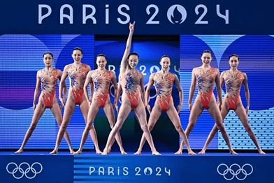 创造历史！九牧助力中国花样游泳队荣获奥运首金！