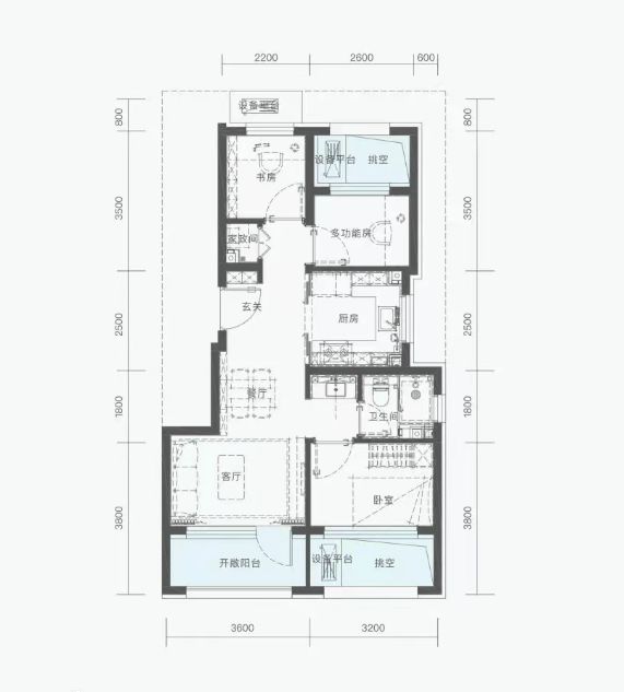 真羡慕在顺义买房的刚需购房者,这户型做的逆天了!