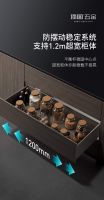 顶固固磐系列三节反弹缓冲托底轨丨师傅装柜子的“省心神器”