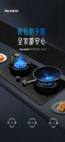 安全燃气灶推荐｜Haotaitai双炉头防干烧技术，为家庭烹饪保驾护航