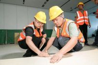质量安全万里行|高温下的安全守护！兔宝宝难燃板公证检测合肥站，筑牢中科院临床医院“生命防火墙”