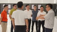 博仕门窗董事会三位老板及家族团队，莅临汉狮深度交流探讨战略合作
