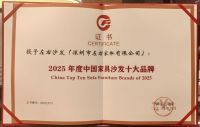 左右沙发连续三年荣膺「2025中国家具十大品牌」，大国品牌卓越实力再获印证！