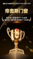 帝奥斯门窗斩获2025年“华腾杯”双项大奖，以实力定义行业新标杆