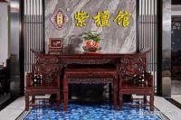 红木整装十大品牌：非遗纹样轻设计，一对一户型适配，终身维护的文化生活载体