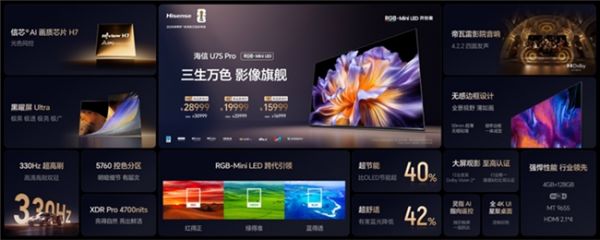 海信U7S Pro画质太炸裂，高端电视选RGB-Mini LED才是王道